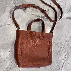 Madewell Small Transport Crossbody in English Saddle